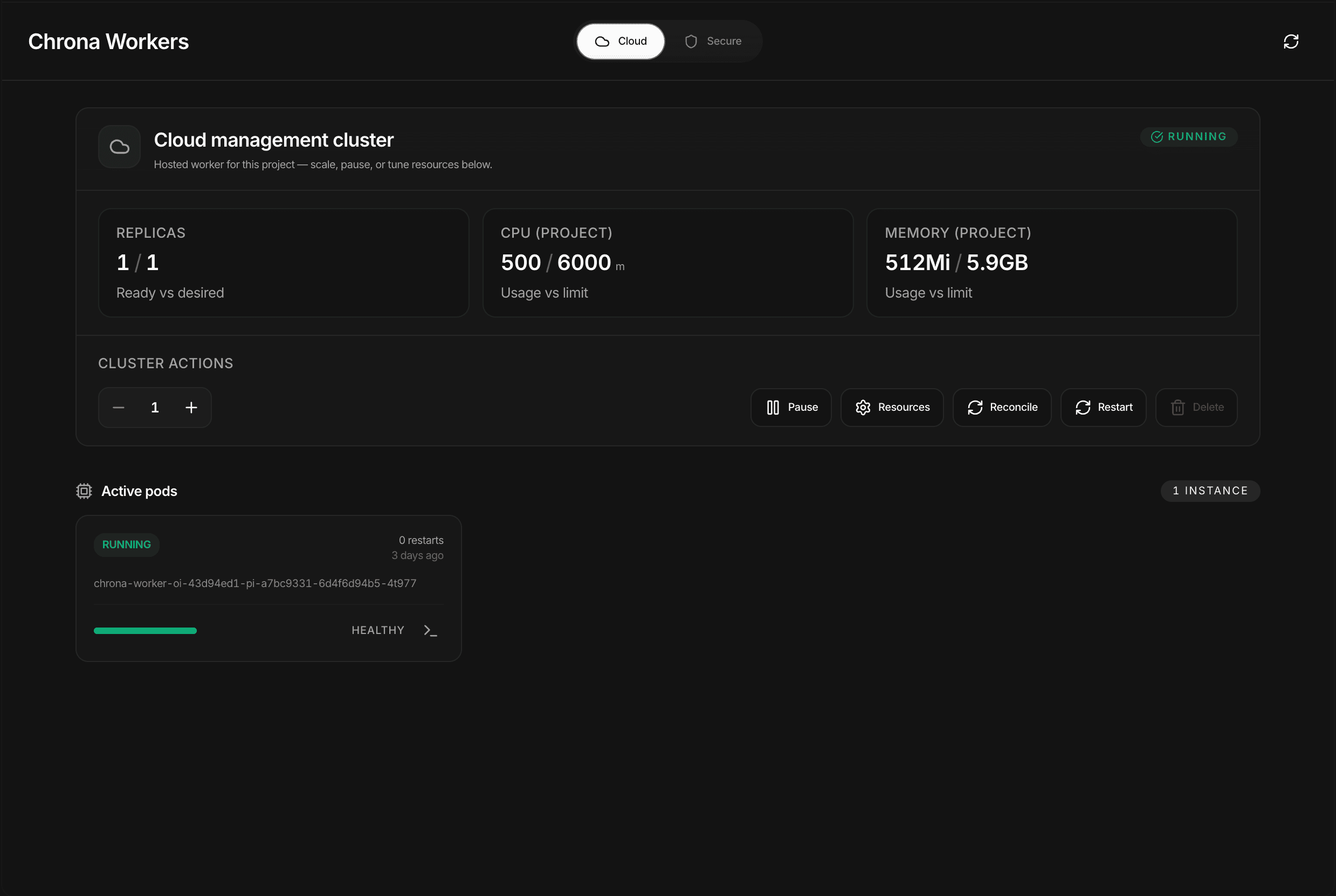 Volt access and credential security